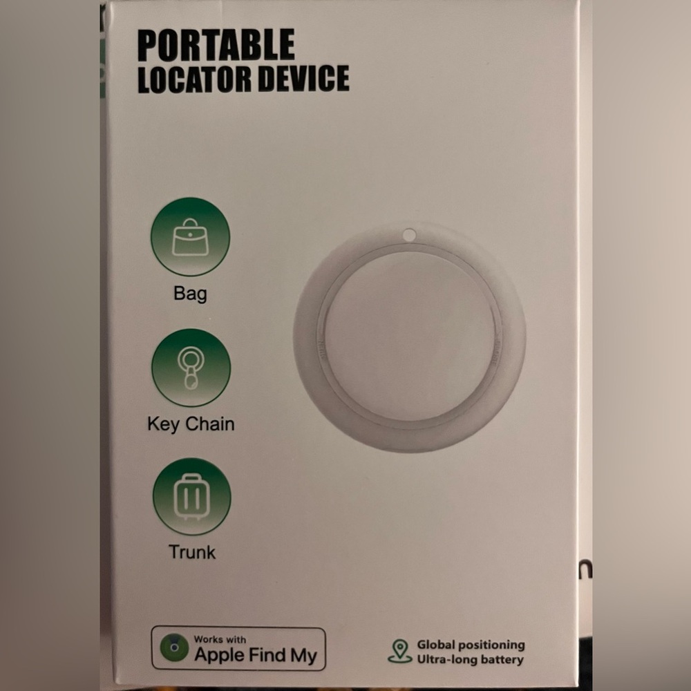 Portable Locator Device with Apple Find My